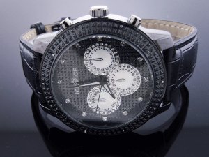 New Ice Ice By Icetime 45 MM10 Diamond Black Tone Case