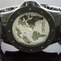 King Master 12 Diamond 48M Round Black tone Case watch