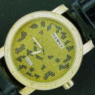 Ice Ice By Icetime 50M 0.10CT Diamond Yellow Gold watch