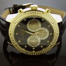 New Ice Ice By Icetime 45 MM10 Diamond Yellow Gold Case