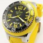 IceTime Chroma 54MM Round Stainless steel Yellow Watch