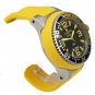 IceTime Chroma 54MM Round Stainless steel Yellow Watch