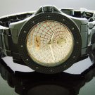 King Master 12 Diamond 48M Round Black tone Case watch