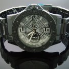 King Master 12 Diamond 48M Round Black tone Case watch