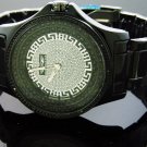 King Master 12 Diamond 48M Round Black tone Case watch