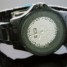 King Master 12 Diamond 48M Round Black tone Case watch