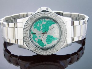 King Master 12 Diamond 48M Round  Case watch