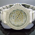 King Master 12 Diamond 50MM Round Case with CZ on the Face watch