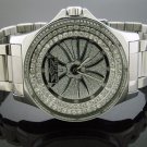 King Master 12 Diamond 50MM Round Case with CZ on the Face watch