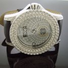 King Master 12 Diamond 50MM Round Case with CZ on the Face watch