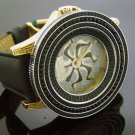 King Master 12 Diamond 50MM Round Case with CZ on the Face watch