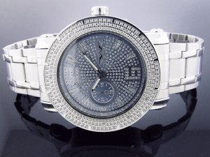 King Master 12 Diamond 50MM Round Case with CZ on the Face watch