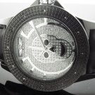 King Master 12 Diamond 48M Round Black tone Case watch