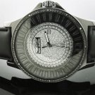 King Master 12 Diamond 48M Round Black tone Case watch