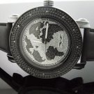 King Master 12 Diamond 48M Round Black tone Case watch