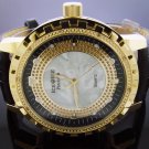 Ice Ice By Icetime 52 MM 10 Diamonds Yellow Gold Watch