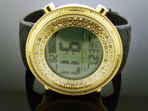 Diamond-5 By Icetime 47 MM10 Diamond Round Sports Watch