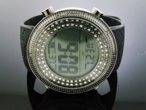 Diamond-5 By Icetime 47 MM10 Diamond Round Sports Watch