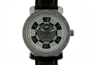 New Crown Master by KM Round 12 Diamonds 50MM Watch