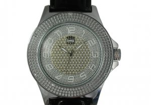 New Crown Master by KM Round 12 Diamonds 50MM Watch
