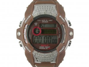 Men's Diamond Shock by King Master 12 Diamond Brown