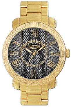 New Grand Master Round 12 Diamonds 50MM Watch