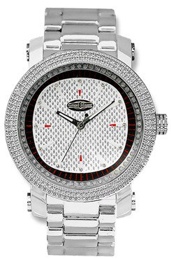 New Grand Master Round 12 Diamonds 50MM Watch