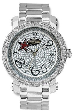 New Grand Master Round 12 Diamonds 50MM Watch