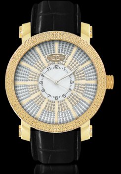 New Grand Master Round 12 Diamonds 50MM Watch