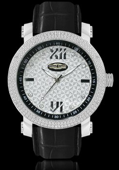 New Grand Master Round 12 Diamonds 50MM Watch