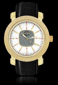 New Grand Master Round 12 Diamonds 50MM Watch