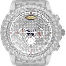 New Grand Master Stainless steel 1.50CT Diamond Watch
