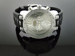 Grand Master 22 Diamonds 44MM Stainless Steel Watch