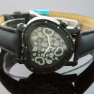 Swiss Master By KM Large Heart 12 Diamonds Watch