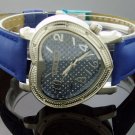 Swiss Master By KM Large Heart 12 Diamonds Watch