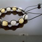 Unisex Big Bead CZ Shamballa Bracelet 12MM 8Inch