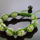 Unisex Big Bead CZ Shamballa Bracelet 12MM 8Inch