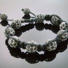 Unisex Big Bead CZ Shamballa Bracelet 12MM 8Inch