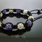 Unisex Big Bead CZ Shamballa Bracelet 12MM 8Inch