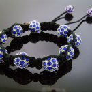 Unisex Big Bead CZ Shamballa Bracelet 12MM 8Inch