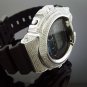 Casio G Shock 4.50Ct Full Case White 659 diamonds Watch