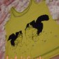 The black cat yellow vest