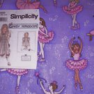 Daisy Kingdom Ballerina Allover Doll Dress Kit