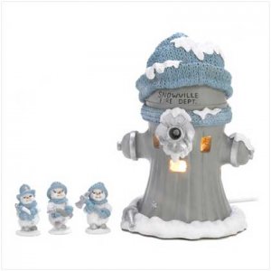 SNOWBUDDIES FIREHOUSE SET