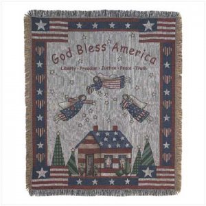 PATRIOTIC TAPESTRY TROW