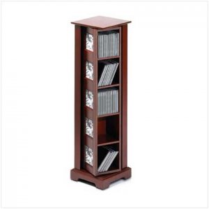 SPINNING PHOTO FRAME CD TOWER