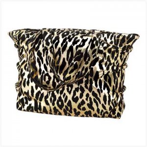 GOLDEN LEOPARD TOTE