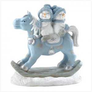 SNOW BUDDIES HORSING AROUND