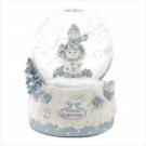 SNOW BUDDIES FRIENDS SINGING SNOW GLOBE