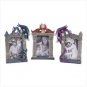 JEWELD DRAGON PHOTO FRAMES (SET OF 3)